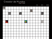Tablet Screenshot of creadordemundos.com